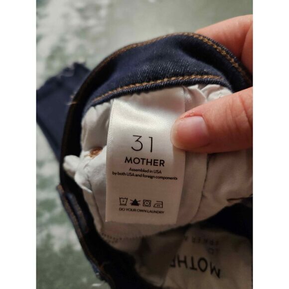 MOTHER The Looker Ankle Fray/ So Good Jeans size 31 - Picture 4 of 6